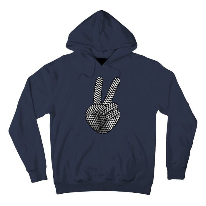 Cool Checkered For  Wo Checker Pattern Checkerboard Tall Hoodie