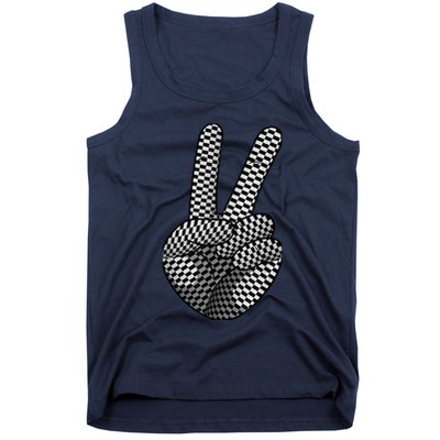 Cool Checkered For  Wo Checker Pattern Checkerboard Tank Top