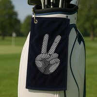 Cool Checkered For  Wo Checker Pattern Checkerboard Golf Towel