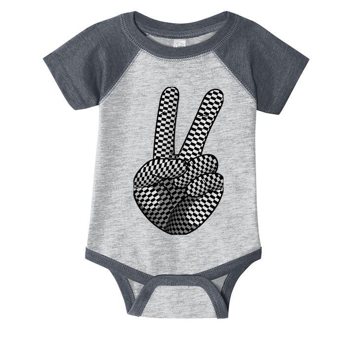 Cool Checkered For  Wo Checker Pattern Checkerboard Infant Baby Jersey Bodysuit