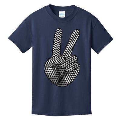 Cool Checkered For  Wo Checker Pattern Checkerboard Kids T-Shirt