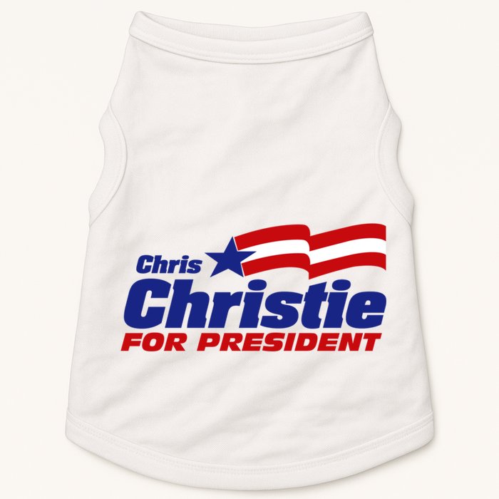 Chris Christie For President 2024 Election Doggie Tank