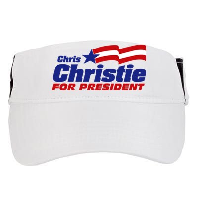 Chris Christie For President 2024 Election Adult Drive Performance Visor