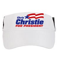 Chris Christie For President 2024 Election Adult Drive Performance Visor