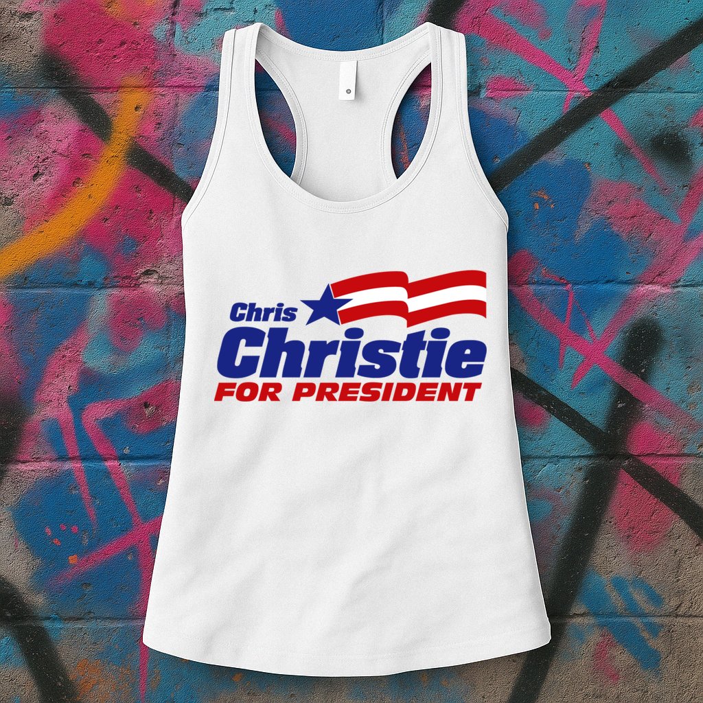 Chris Christie For President 2024 Election Womens Tank Top