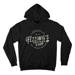 Christmas Carol Fezziwigs Scrooge Holiday Design Hoodie