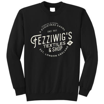 Christmas Carol Fezziwigs Scrooge Holiday Design Sweatshirt