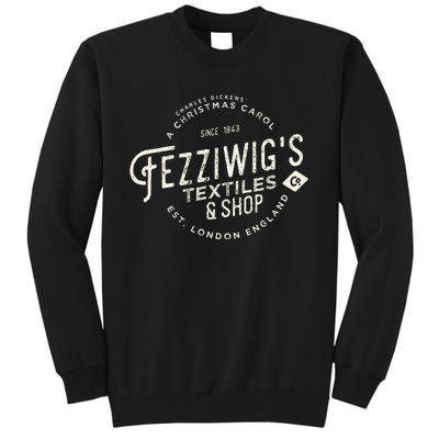 Christmas Carol Fezziwigs Scrooge Holiday Design Tall Sweatshirt