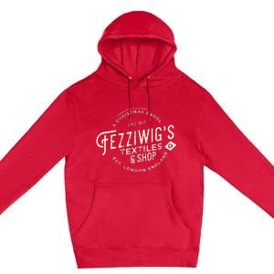 Christmas Carol Fezziwigs Scrooge Holiday Design Premium Pullover Hoodie