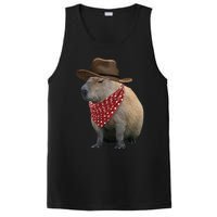 Cow Capybara Funny Howdy Capy PosiCharge Competitor Tank