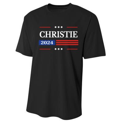 Chris Christie For President 2024 Election Performance Sprint T-Shirt