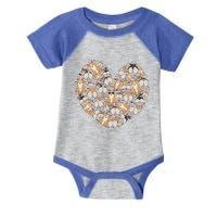 Cute Corgis Funny Dog Mom Corgi Lover Heart Valentines Day Funny Gift Infant Baby Jersey Bodysuit