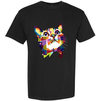 Colorful Cat For Cat Lovers Perfect Gift For S Garment-Dyed Heavyweight T-Shirt