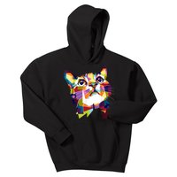 Colorful Cat For Cat Lovers Perfect Gift For S Kids Hoodie