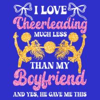 Cheer Cheerleading Friend I Love Cheerleading Much Less Gift 16 in Basic Backpack