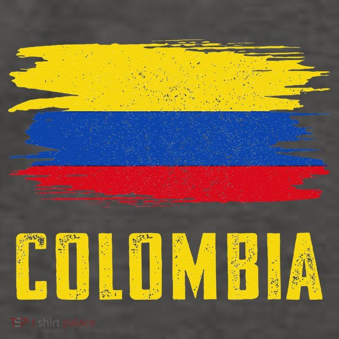 Colombia Columbian Flag Colombia Vector Backpack