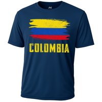 Colombia Columbian Flag Colombia Cooling Performance Crew T-Shirt