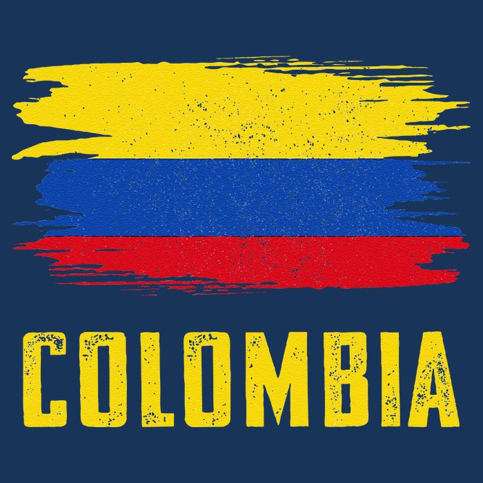 Colombia Columbian Flag Colombia Cooling Performance Crew T-Shirt