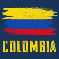 Colombia Columbian Flag Colombia Womens Tank Top