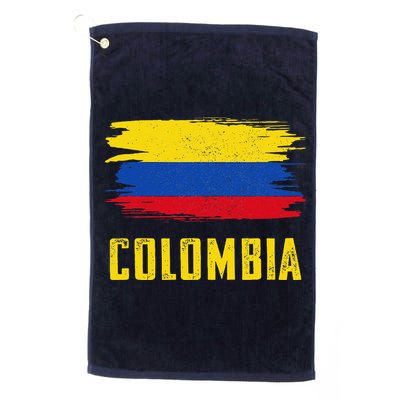Colombia Columbian Flag Colombia Golf Towel
