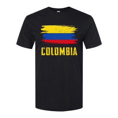 Colombia Columbian Flag Colombia Softstyle® CVC T-Shirt