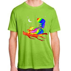 Cheshire Cat Face Grin Clothes Adult ChromaSoft Performance T-Shirt