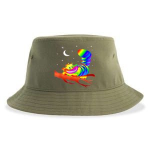 Cheshire Cat Face Grin Clothes Sustainable Bucket Hat