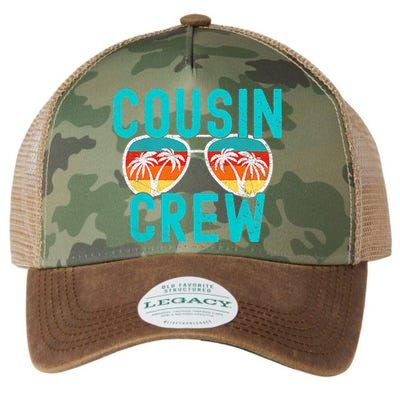 Cousin Crew Family Vacation Summer Vacation Beach Sunglasses Legacy Tie Dye Trucker Hat