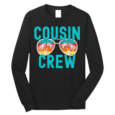 Cousin Crew Family Vacation Summer Vacation Beach Sunglasses Long Sleeve Shirt