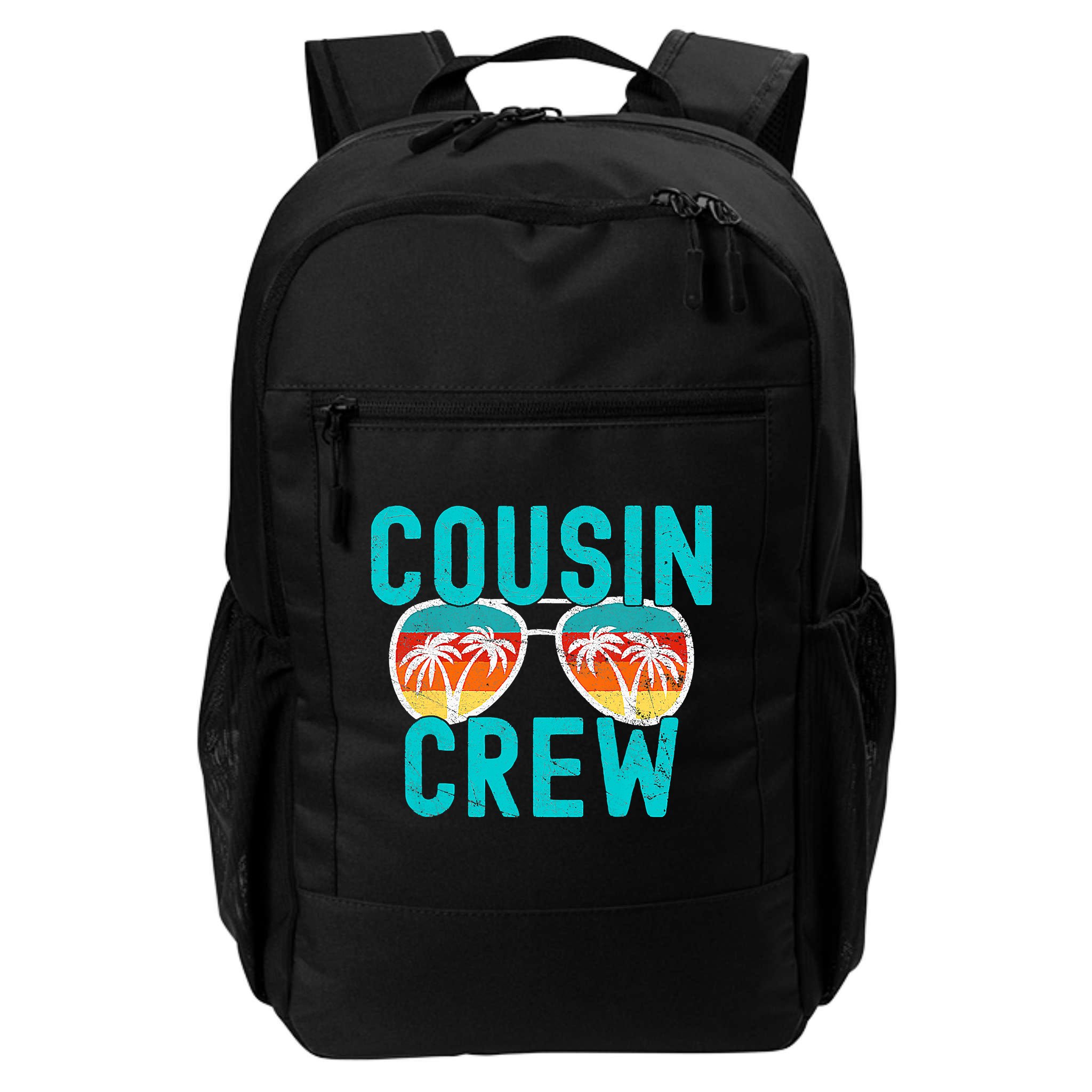 Cousin Crew Family Vacation Summer Vacation Beach Sunglasses Backpack