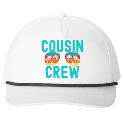 Cousin Crew Family Vacation Summer Vacation Beach Sunglasses Snapback Five-Panel Rope Hat