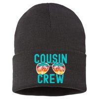 Cousin Crew Family Vacation Summer Vacation Beach Sunglasses Sustainable Knit Beanie