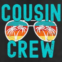 Cousin Crew Family Vacation Summer Vacation Beach Sunglasses Hat