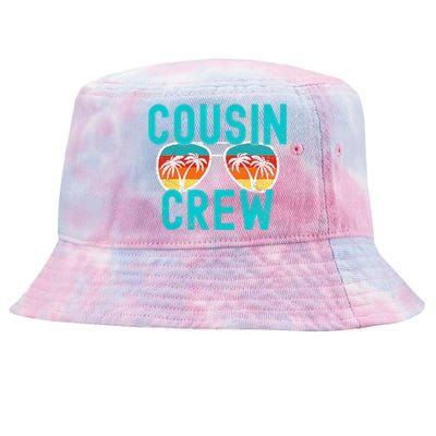 Cousin Crew Family Vacation Summer Vacation Beach Sunglasses Tie-Dyed Bucket Hat