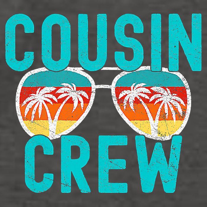 Cousin Crew Family Vacation Summer Vacation Beach Sunglasses Vector Backpack
