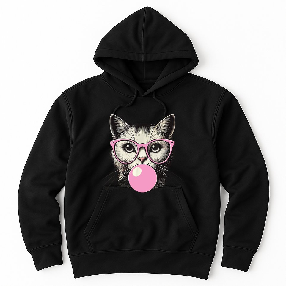 Cute Cat For Women Funny Cat Lovers Hoodie