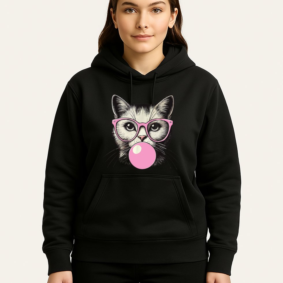 Cute Cat For Women Funny Cat Lovers Hoodie