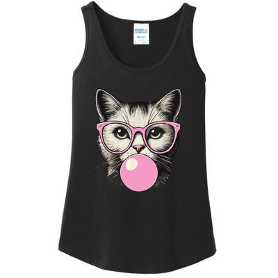 Cute Cat For Women Funny Cat Lovers Ladies Essential Tank