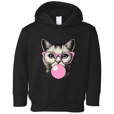 Cute Cat For Women Funny Cat Lovers Toddler Hoodie