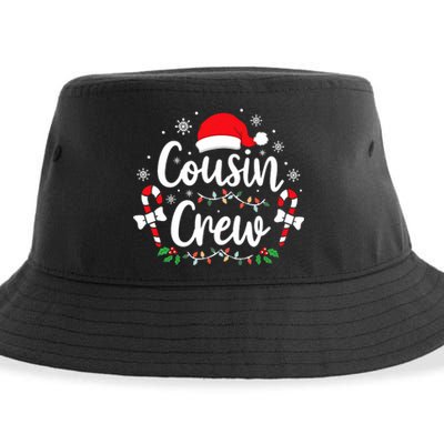 Cousin Crew Family Outfit Holiday Gift Funny Christmas Sustainable Bucket Hat