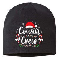 Cousin Crew Family Outfit Holiday Gift Funny Christmas Sustainable Beanie