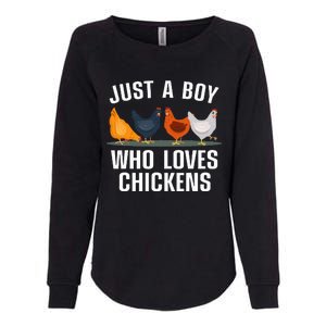 Cute Chicken Farming Chicken Lover Womens California Wash Sweatshirt