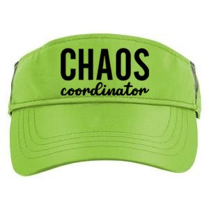 Chaos Coordinator Funny Gift Funny Sarcastic Mom Life Gift Adult Drive Performance Visor