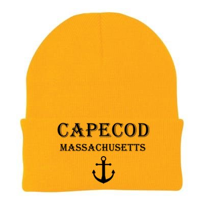 Cape Code Funny Gift Nautical Hooded Cool Gift Massachusetts Knit Cap Winter Beanie