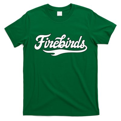 Carthage College Firebirds Classic Athletic Script Throwback T-Shirt
