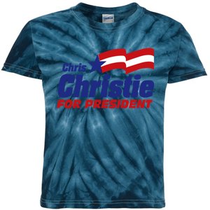 Chris Christie For President 2024 | Christie 2024 Republican Kids Tie-Dye T-Shirt