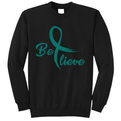 Cervical Cancer Fight Cancer Ribbon Sweatshirt