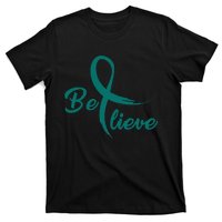 Cervical Cancer Fight Cancer Ribbon T-Shirt