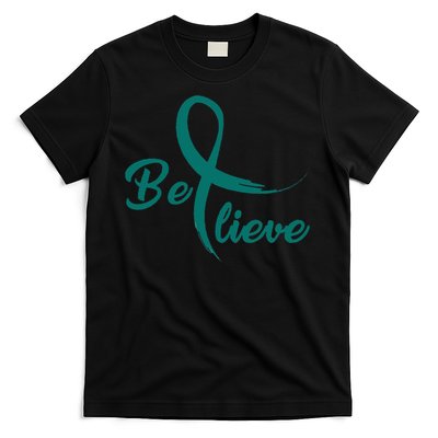 Cervical Cancer Fight Cancer Ribbon T-Shirt