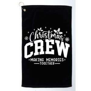 Christmas Crew Family Reunion Graphic Xmas Holiday Platinum Collection Golf Towel